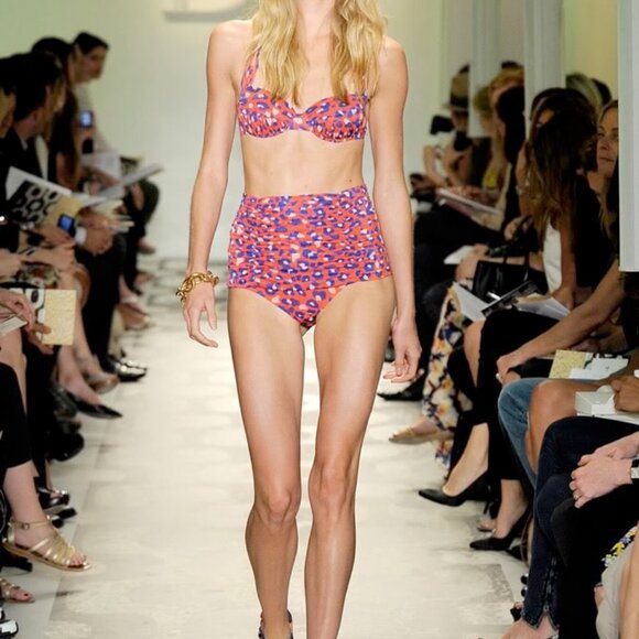 Diane Von Furstenberg Bikini Leopard New - Picture 2 of 12